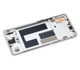 Replacement LCD-Frame Compatible with ZTE Axon 30 Pro 5G (White)
