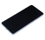 Replacement OLED Assembly With Frame Compatible with Samsung Galaxy A73 (A735 / 2022) (Refurbished) (Gray)