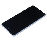 Replacement OLED Assembly With Frame Compatible with Samsung Galaxy A73 (A735 / 2022) (Refurbished) (Gray)