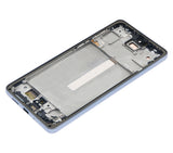 Replacement OLED Assembly With Frame Compatible with Samsung Galaxy A73 (A735 / 2022) (Refurbished) (Gray)