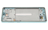 Replacement OLED Assembly With Frame Compatible with Samsung Galaxy A73 (A735 / 2022) (Refurbished) (Mint)