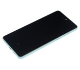 Replacement OLED Assembly With Frame Compatible with Samsung Galaxy A73 (A735 / 2022) (Refurbished) (Mint)