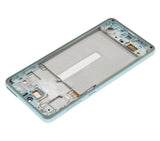 Replacement OLED Assembly With Frame Compatible with Samsung Galaxy A73 (A735 / 2022) (Refurbished) (Mint)