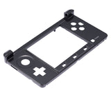 Replacement Mid-Frame Housing Compatible with Nintendo (Game Console Parts) Nintendo 3DS (Black)