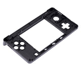 Replacement Mid-Frame Housing Compatible with Nintendo (Game Console Parts) Nintendo 3DS (Black)
