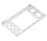 Replacement Mid-Frame Housing Compatible with Nintendo (Game Console Parts) Nintendo 3DS (White)