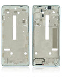 Replacement Mid-Frame Housing Compatible with Motorola Moto G200 5G (XT2175 / 2022) (Glacier Blue)
