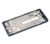 Replacement Mid-Frame Housing Compatible with Motorola Moto G200 5G (XT2175 / 2022) (Phantom Black)