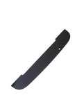 Replacement Top And Bottom Back Glass Panels Compatible with Motorola Moto Z (XT1650 / 2016) / Z Force Droid (Black)