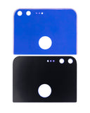 Replacement Back Glass Compatible with Google Pixel XL (Blue)