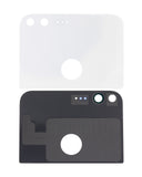 Replacement Back Glass Compatible with Google Pixel XL (White)