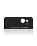 Replacement Back Glass Compatible with Google Pixel 2 (Just Black)