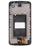 Replacement LCD Assembly With Frame Compatible with LG K10 (2016) (Refurbished) (Black)