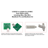 Replacement U-BOS2 Mac UEFI & BIOS Database Programmer (Ufix) Compatible with Apple