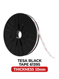 Double-Sided Acrylic Black Tape (10MM x 25M) (Tesa Model # 61395) Compatible with tesa