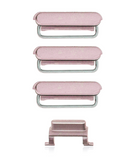 Replacement Hard Buttons (Power / Volume / Switch) Compatible with Apple iPhone 6S (Rose Gold)
