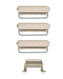 Replacement Hard Buttons (Power / Volume / Switch) Compatible with Apple iPhone 6S (Gold)