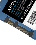 Replacement Apollo High Performance 2.5" SSD 3D TLC Nand 128GB Compatible with apollo