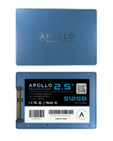 Replacement Apollo High Performance 2.5" SSD 3D TLC Nand 512GB Compatible with apollo