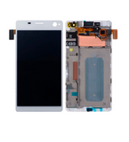 Replacement LCD Assembly With Frame Compatible with Sony Xperia C4 (E5303: E5306: E5333: E5343: E5353: E5363) (Refurbished) (White)