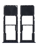 Replacement Single Sim Card Tray Compatible with Samsung Galaxy A21S (A217 / 2020) (Black)