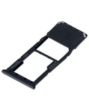 Replacement Single Sim Card Tray Compatible with Samsung Galaxy A21S (A217 / 2020) (Black)