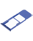 Replacement Single Sim Card Tray Compatible with Samsung Galaxy A21S (A217 / 2020) (Blue)