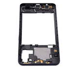 Replacement Mid-Frame Housing Compatible with Samsung Galaxy A21s (A217 / 2020) (Black)