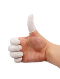 Anti-Static Rubber Finger Cots (100 Pack) Compatible with Apple