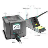 Q8 Intelligence Precision Soldering Iron Station / 110V / 220V (Quick) Compatible with quick