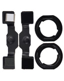 Replacement Home Button Holding Bracket With Rubber Gasket Compatible with Apple iPad 5 (2017) / iPad 6 (2018) / iPad 7 (2019) / iPad 8 (2020) / iPad 9 (2021) (10 Pack)