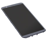Replacement OLED Assembly With Frame Compatible with OnePlus 5T (Aftermarket Plus) (Black)