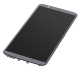 Replacement OLED Assembly With Frame Compatible with OnePlus 5T (Aftermarket Plus) (Black)