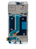 Replacement OLED Assembly With Frame Compatible with OnePlus 5 (Refurbished) (White)