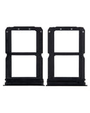 Replacement Sim Card Tray Compatible with OnePlus 6 (A6000 / A6003) (Mirror Black)