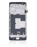 Replacement OLED Assembly With Frame Compatible with OnePlus 3 / OnePlus 3T (Refurbished) (Black)
