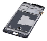 Replacement OLED Assembly With Frame Compatible with OnePlus 3 / OnePlus 3T (Refurbished) (Black)