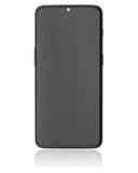 Replacement OLED Assembly With Frame Compatible with OnePlus 6T (A6010 / A6013) (Refurbished) (Midnight Black)