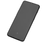 Replacement OLED Assembly With Frame Compatible with OnePlus 6T (A6010 / A6013) (Refurbished) (Midnight Black)