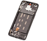 Replacement OLED Assembly With Frame Compatible with OnePlus 6T (A6010 / A6013) (Refurbished) (Midnight Black)