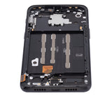 Replacement OLED Assembly With Frame Compatible with OnePlus 6T (A6010 / A6013) (Aftermarket Plus) (Mirror Black)