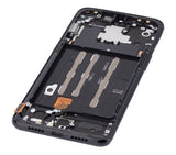 Replacement OLED Assembly With Frame Compatible with OnePlus 6T (A6010 / A6013) (Aftermarket Plus) (Mirror Black)