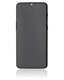 Replacement OLED Assembly With Frame Compatible with OnePlus 6T (A6010 / A6013) (Aftermarket Plus) (Midnight Black)