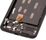 Replacement OLED Assembly With Frame Compatible with OnePlus 6T (A6010 / A6013) (Aftermarket Plus) (Midnight Black)