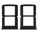 Replacement Dual Sim Card Tray Compatible with OnePlus 6T (A6010 / A6013) (Mirror Black)