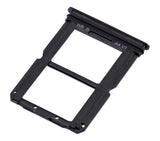 Replacement Dual Sim Card Tray Compatible with OnePlus 6T (A6010 / A6013) (Midnight Black)