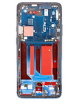 Replacement OLED Assembly With Frame Compatible with OnePlus 7 Pro / 7T Pro (Refurbished) (Nebula Blue)