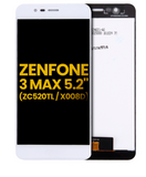 Replacement LCD Assembly Without Frame Compatible with Asus ZenFone 3 Max 5.2" (ZC520TL / 2016) (White)