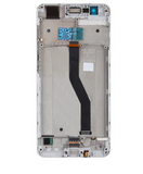 Replacement LCD Assembly With Frame Compatible with Asus ZenFone 3 Zoom (ZE553KL / 2017) (Refurbished) (White)