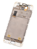 Replacement LCD Assembly With Frame Compatible with Asus ZenFone 4 Selfie (ZD553KL / 2017) / ZenFone 4 Selfie Lite (ZB553KL / 2017) (Refurbished) (White)